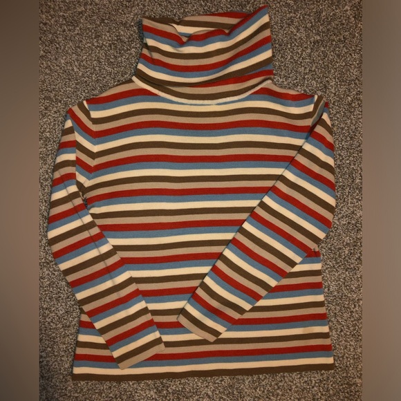 Sweetbriar Striped Wool Sweater size L - Picture 1 of 3